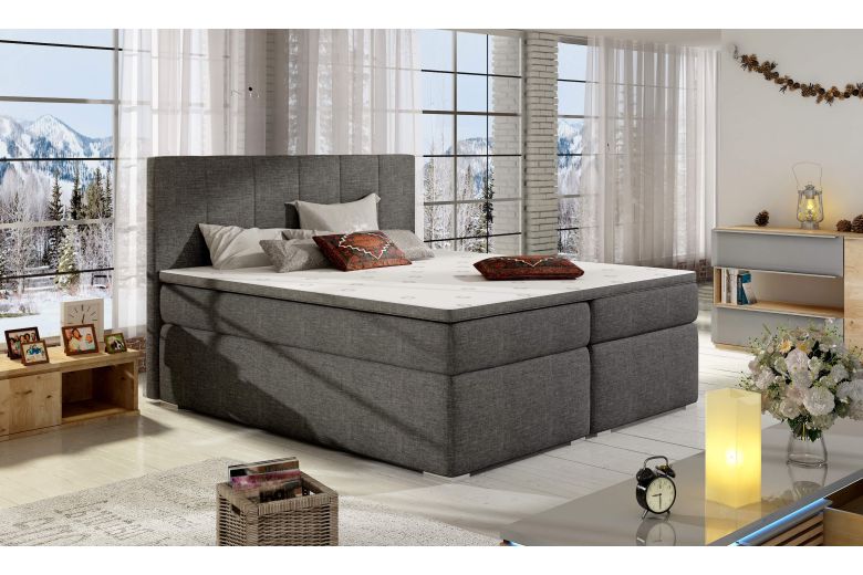 Boxspring bed - Bolero-P (With storage box)