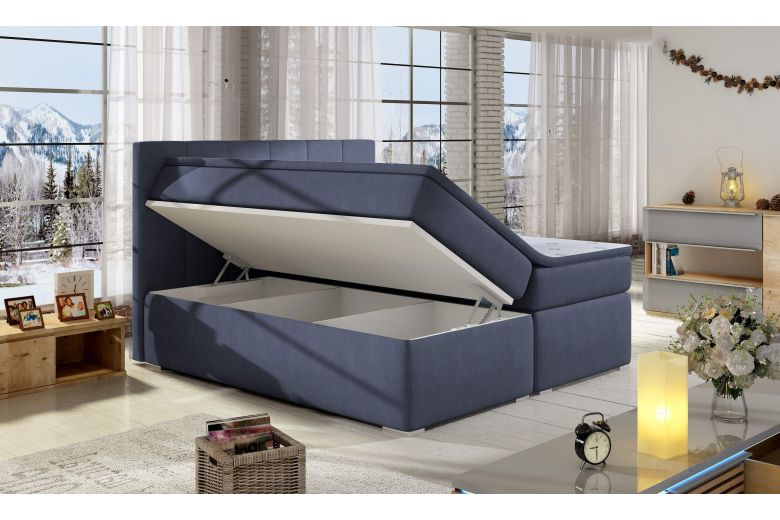 Boxspring bed - Bolero-P (With storage box)