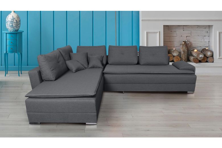 Угловой диван ХL - N&D-P (Pаскладной с ящиком для белья)
