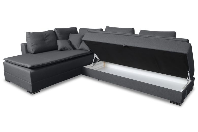 Угловой диван ХL - N&D-P (Pаскладной с ящиком для белья)