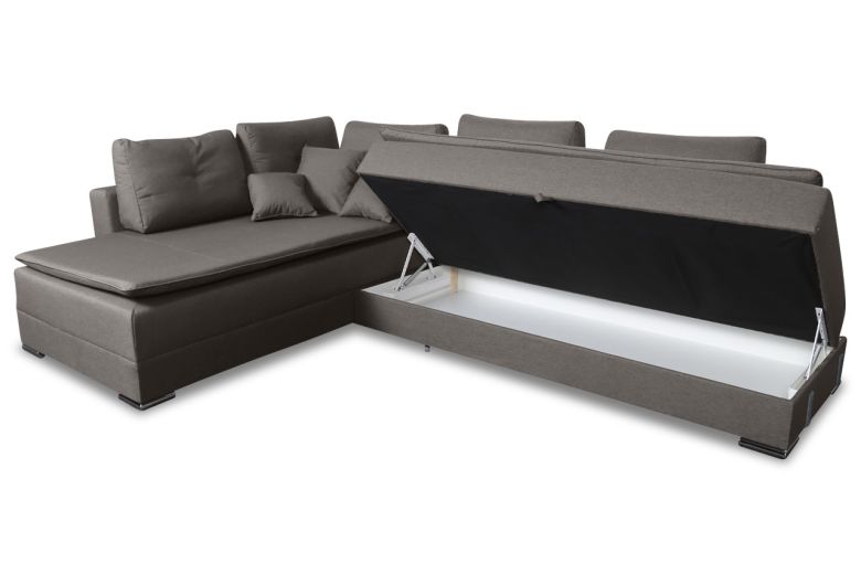 Угловой диван ХL - N&D-P (Pаскладной с ящиком для белья)