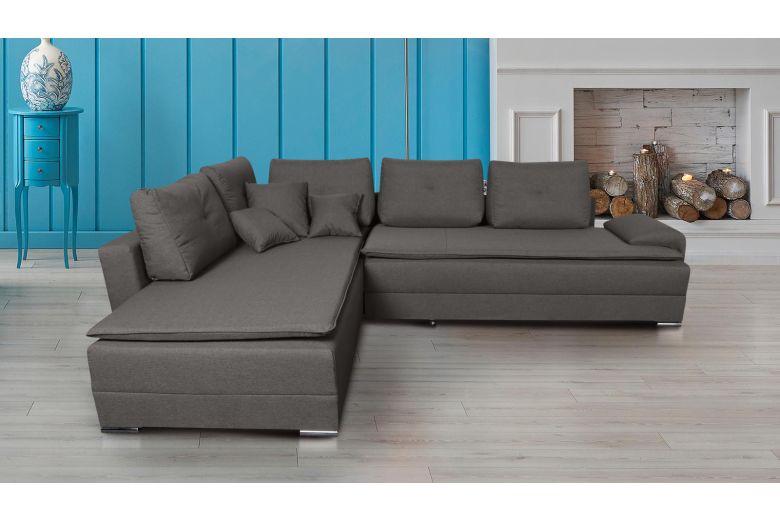 Угловой диван ХL - N&D-P (Pаскладной с ящиком для белья)