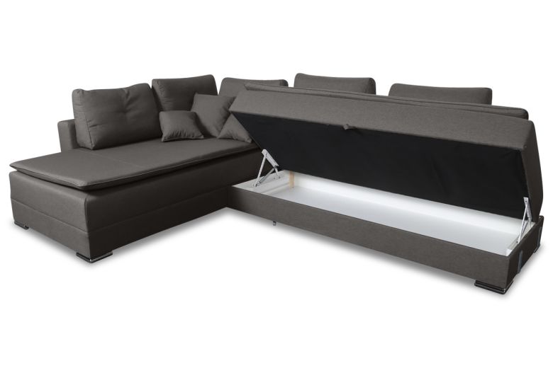 Угловой диван ХL - N&D-P (Pаскладной с ящиком для белья)