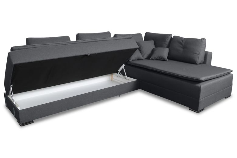 Угловой диван ХL - N&D-P (Pаскладной с ящиком для белья)