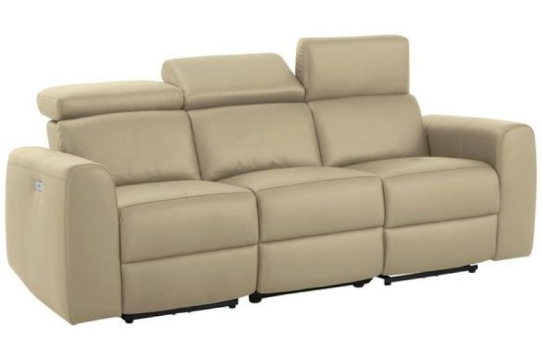 Кожаный 3-местный диван - Sentrano