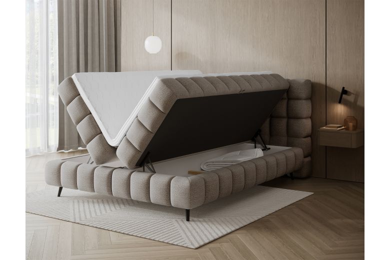 Боkспринг кровать 160x200 - Sabeno (C ящиком для белья)