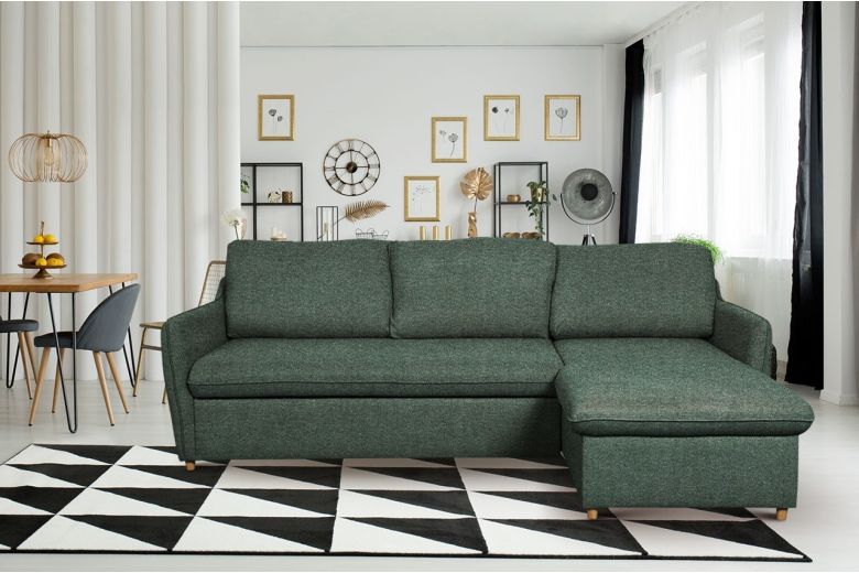 Corner sofa - Jolyne-P (Pull-out with storage box)