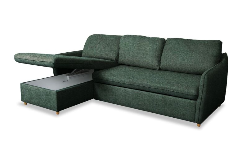 Corner sofa - Jolyne-P (Pull-out with storage box)