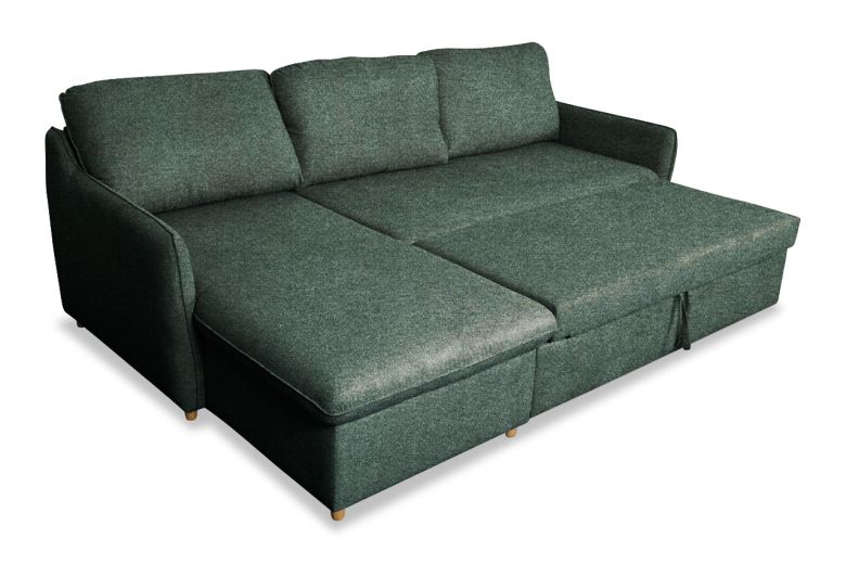 Corner sofa - Jolyne-P (Pull-out with storage box)