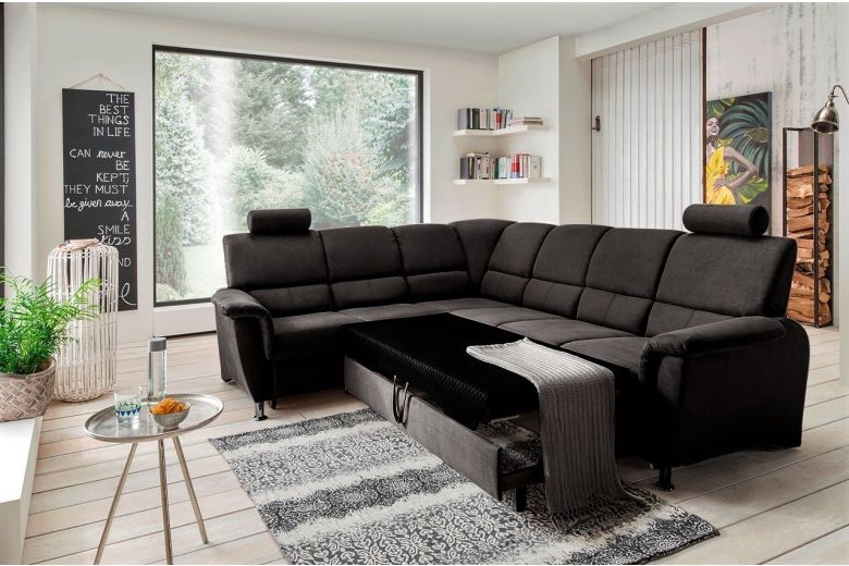 Угловый диван ХL - Pisa (Pаскладной с ящиком для белья)