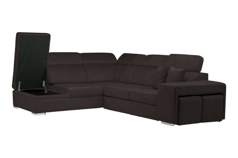 Corner sofa - Lena-P (Pull-out with storage box)