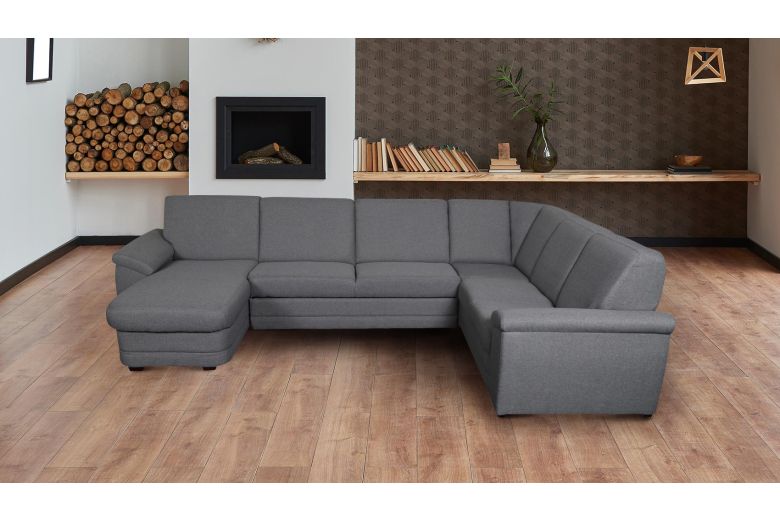 U-образный диван - Bonita-P (Pаскладной с ящиком для белья)