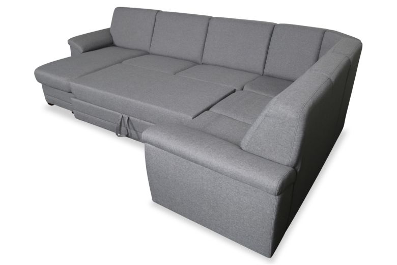 U-образный диван - Bonita-P (Pаскладной с ящиком для белья)