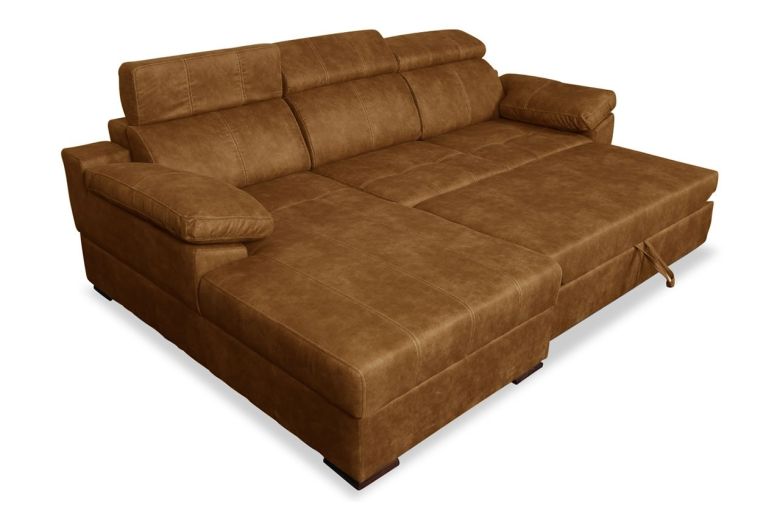 Corner sofa - Laila-P (Pull-out with storage box)