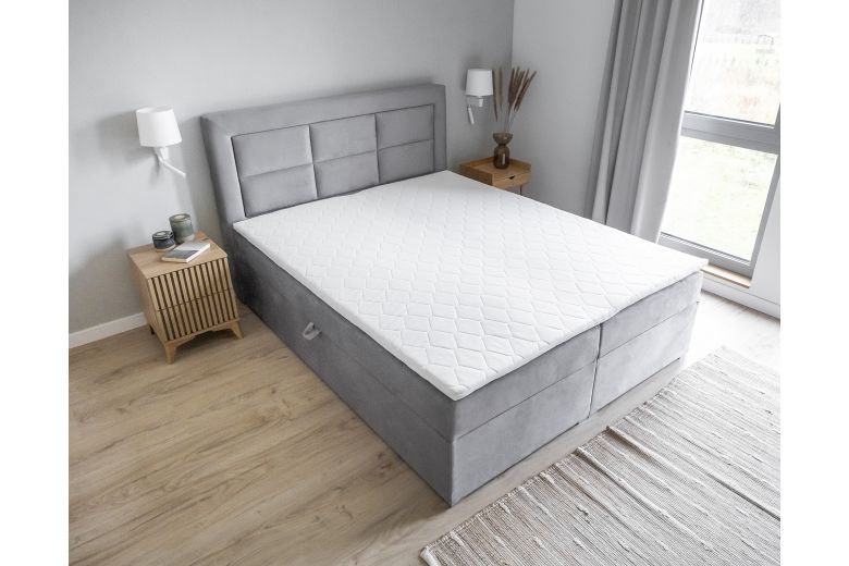 Boxspring κρεβάτι 180x200 - Vivre (Με κουτί αποθήκευσης)
