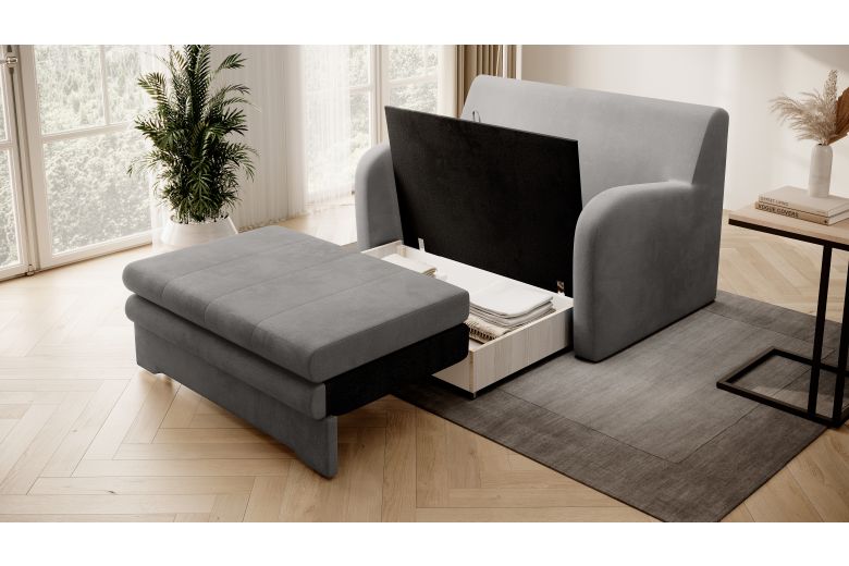 Sofa+bed - Ario (Pull-out bed with storage box) Sofa+bed - Ario (Pull-out bed with storage box)