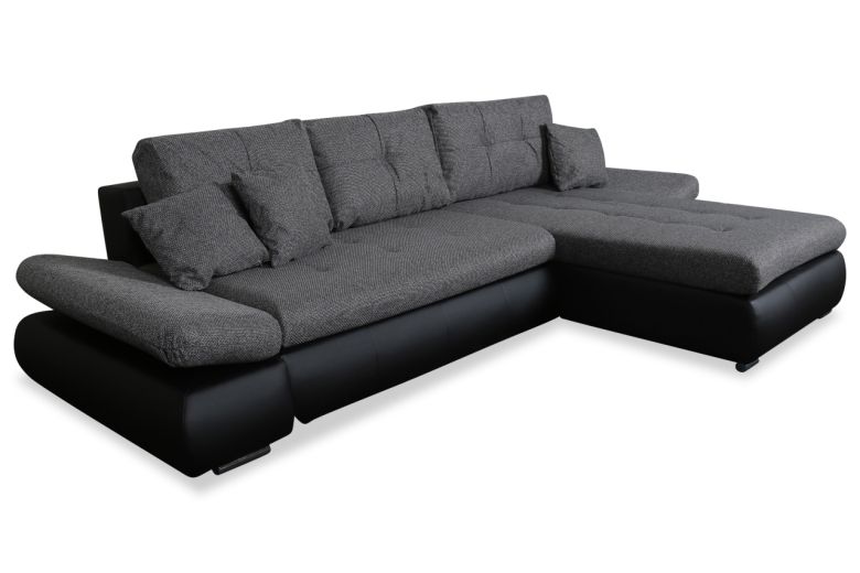 Corner sofa - Enrico-P (Pull-out with storage box)