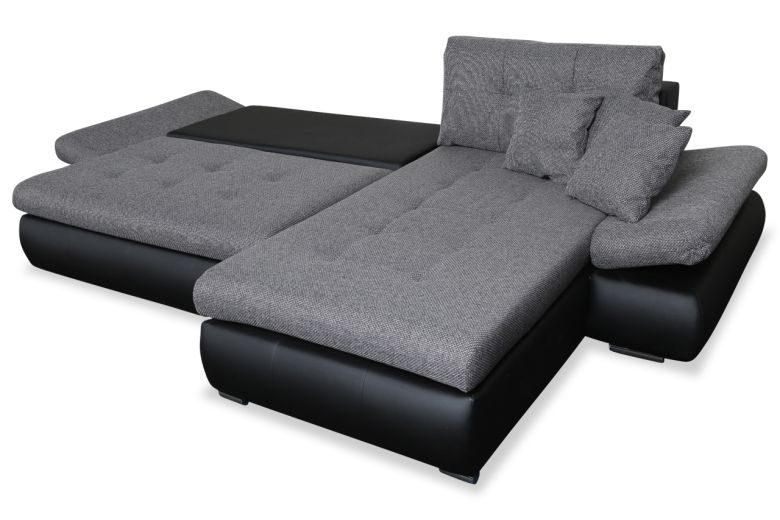 Corner sofa - Enrico-P (Pull-out with storage box)