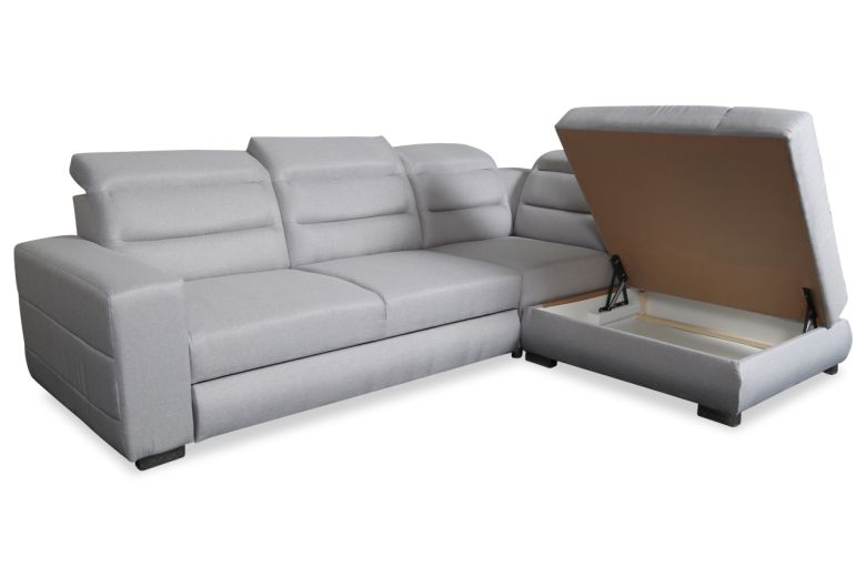 Угловый диван ХL - Optima-P (Pаскладной с ящиком для белья)