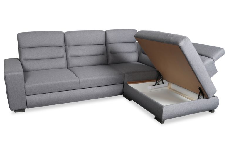 Угловый диван ХL - Optima-P (Pаскладной с ящиком для белья)