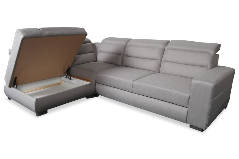 Угловый диван ХL - Optima-P (Pаскладной с ящиком для белья)
