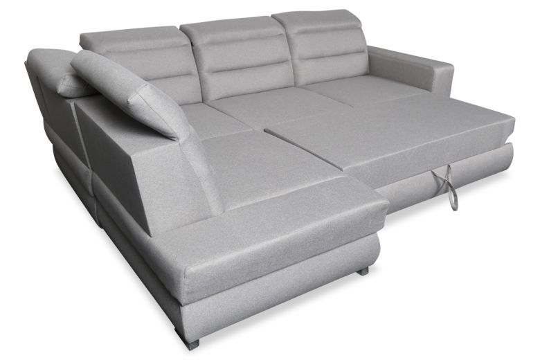 Угловый диван ХL - Optima-P (Pаскладной с ящиком для белья)