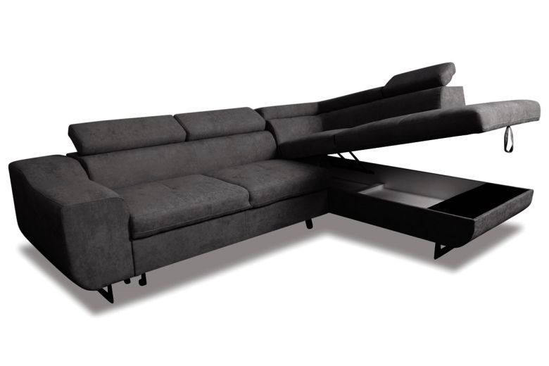 Corner sofa - Casablanca (Pull-out bed with storage box)