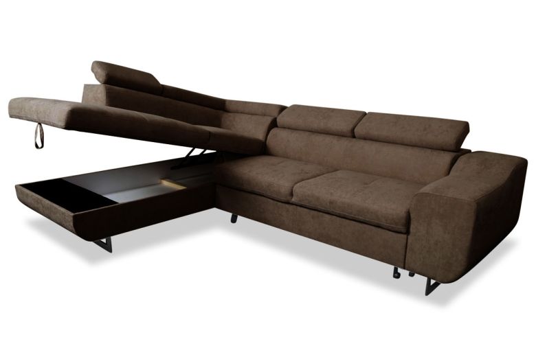Corner sofa - Casablanca (Pull-out with storage box)