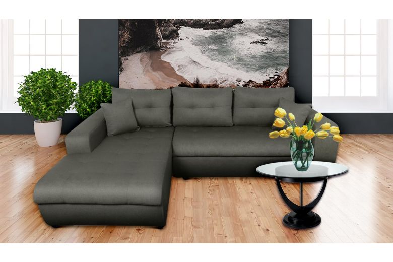 Corner sofa - Virginia-P (Pull-out with storage box)