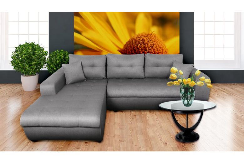 Corner sofa - Virginia (Pull-out with storage box) Corner sofa - Virginia (Pull-out with storage box)