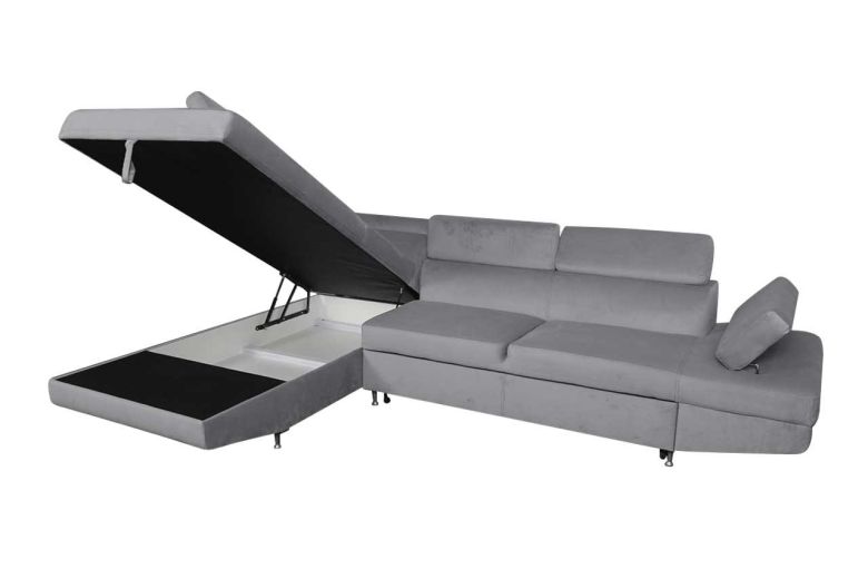 Corner sofa - Julie (Pull-out with storage box)