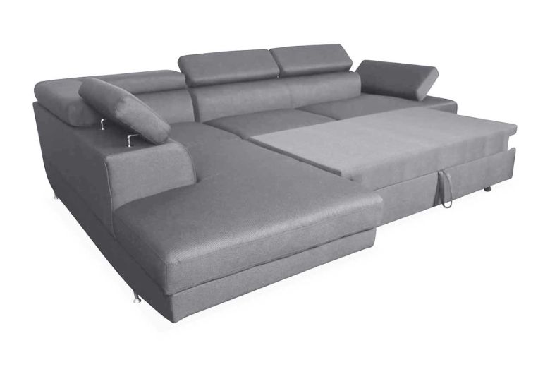 Corner sofa - Julie (Pull-out with storage box)