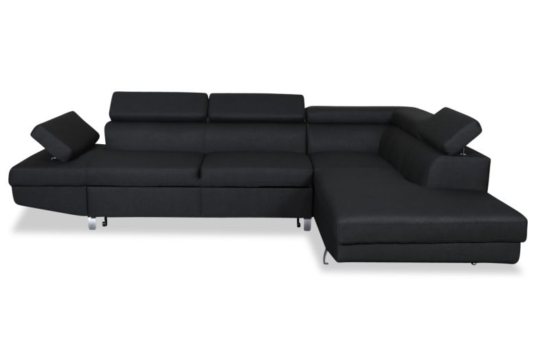 Corner sofa XL - Julie-P (Pull-out bed with storage box)