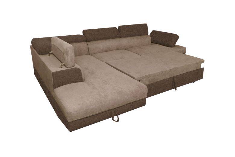 Corner sofa - Rio (Pull-out with storage box)