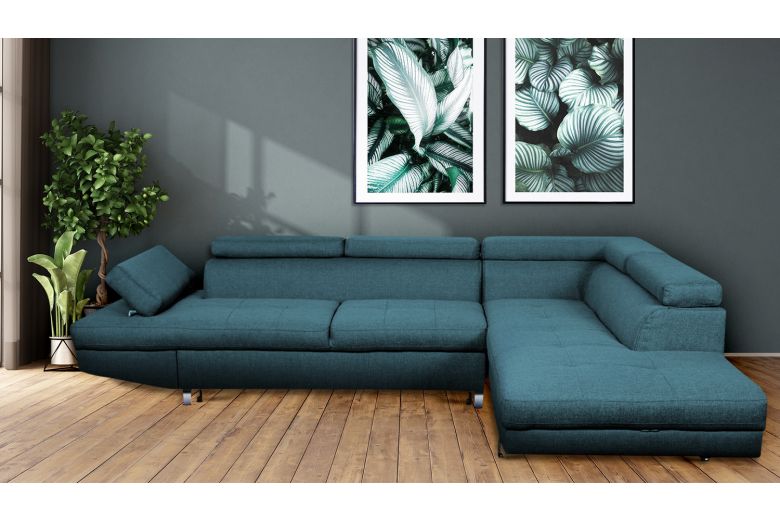 Corner sofa XL - Rio (Pull-out bed with storage box)