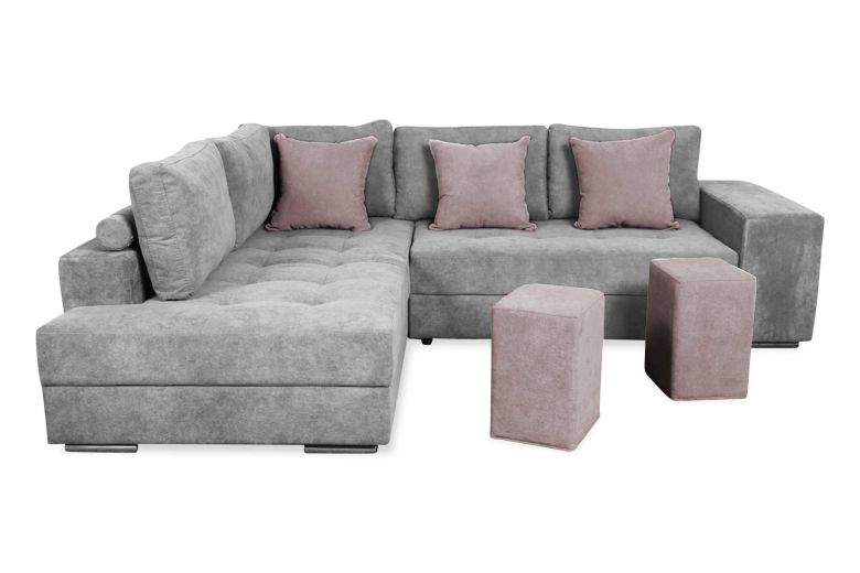 Corner sofa XL - Carina-P (Pull-out with storage box)