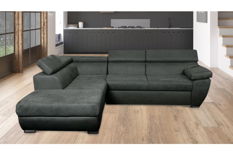 Corner sofa XL - Trento-P (Pull-out bed with storage box)