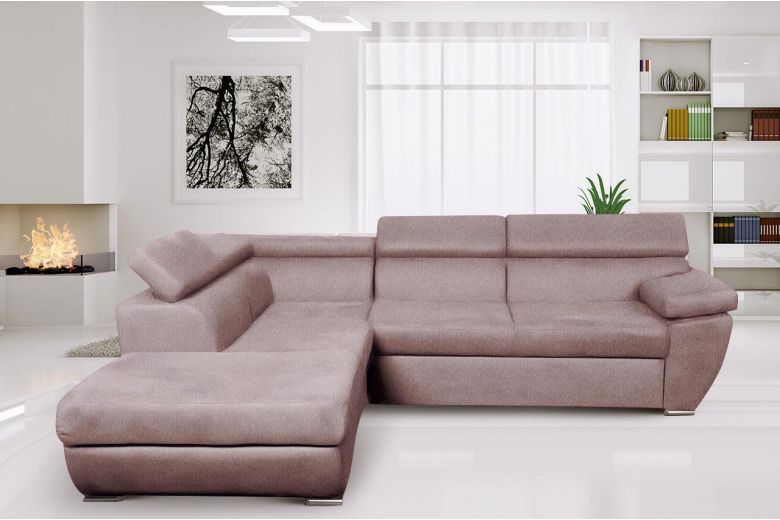 Угловой диван - Trento-P (Pаскладной с ящиком для белья)