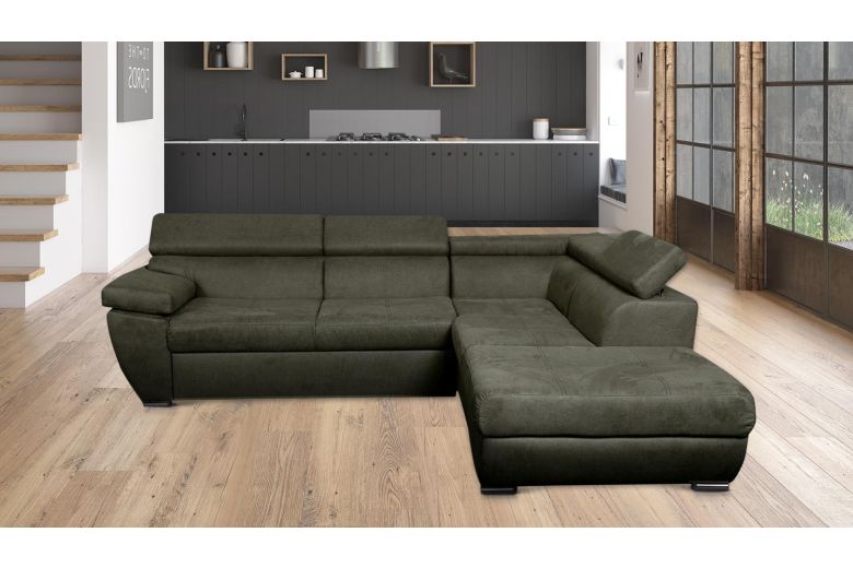 Corner sofa XL - Trento-P (Pull-out bed with storage box)