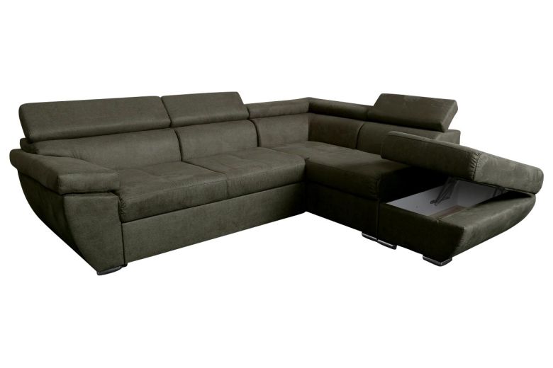 Corner sofa XL - Trento-P (Pull-out bed with storage box)