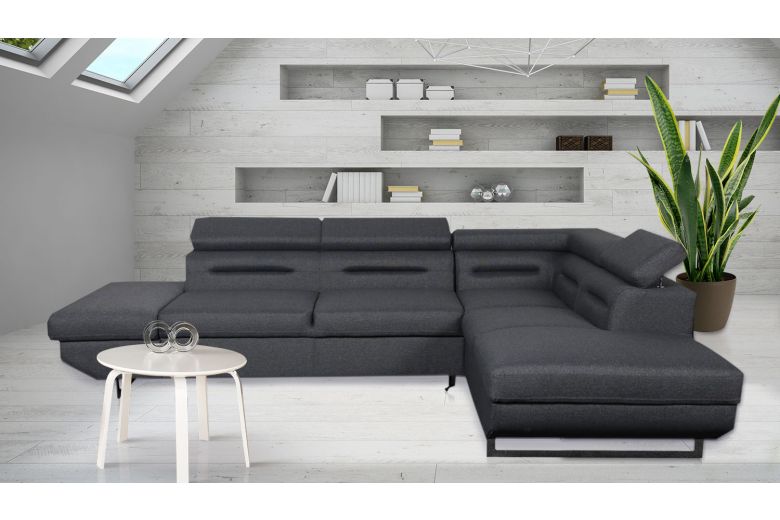 Corner sofa - Dakota-P (Pull-out with storage box)