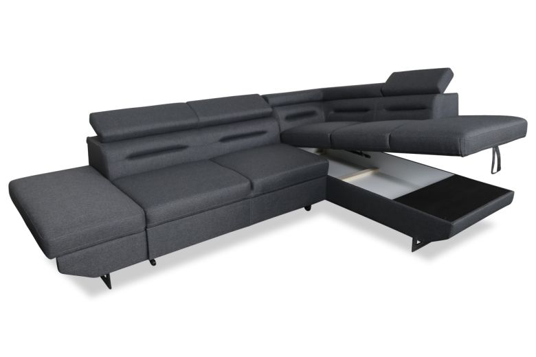 Corner sofa - Dakota-P (Pull-out with storage box)