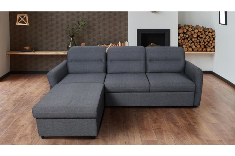 Угловой диван - Ancona-P (Pаскладной с ящиком для белья)