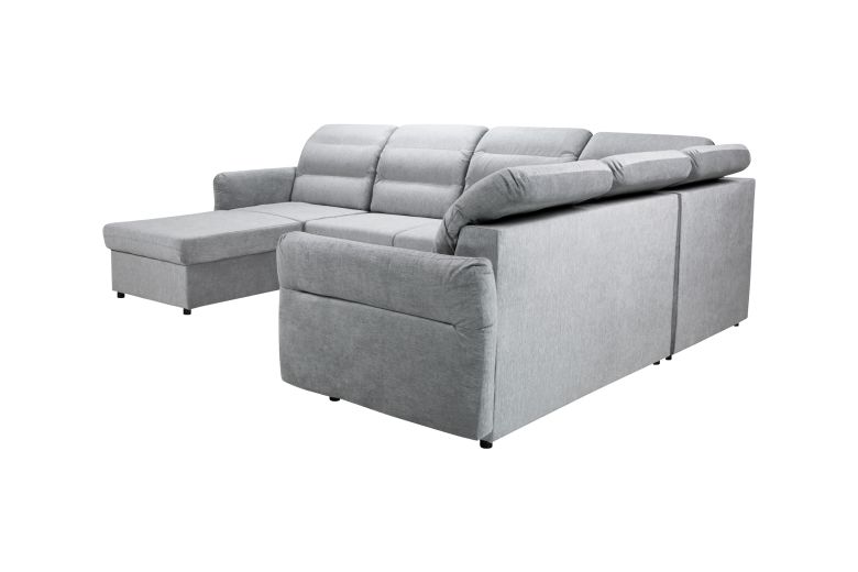 U-образный диван - Ancona-P (Pаскладной с ящиком для белья)