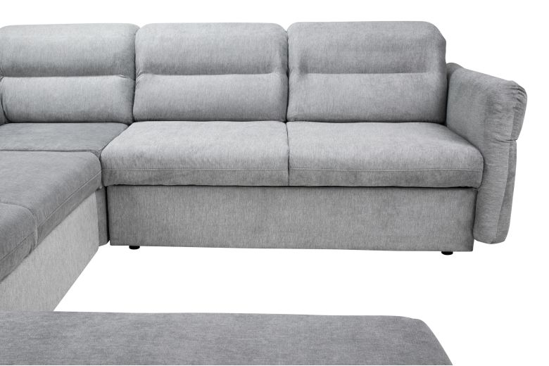 U-образный диван - Ancona-P (Pаскладной с ящиком для белья)