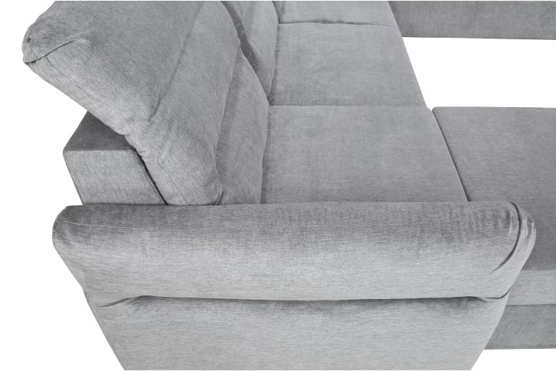 U-образный диван - Ancona-P (Pаскладной с ящиком для белья)