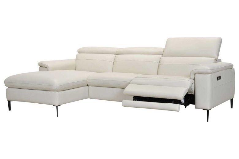 Leather corner sofa - Sacramento