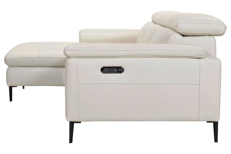 Leather corner sofa - Sacramento