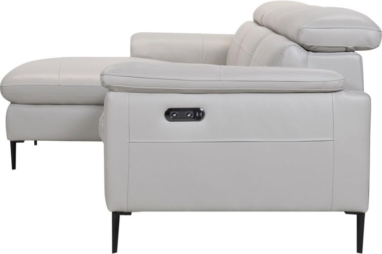 Leather corner sofa - Sacramento