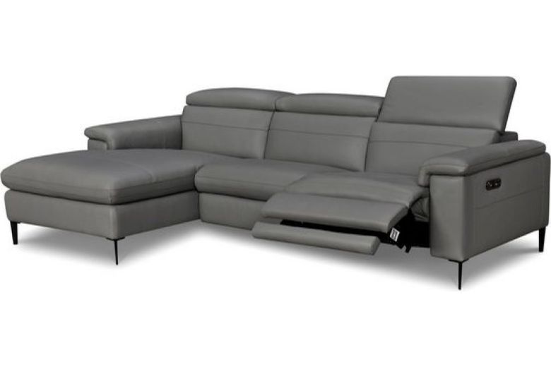 Leather corner sofa - Sacramento